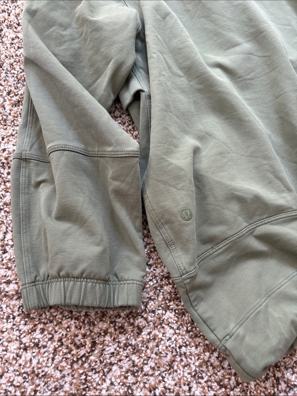 NEW Lululemon LA Packable Pullover to Pillow Green medium large Funnel Neck - Picture 5 of 6